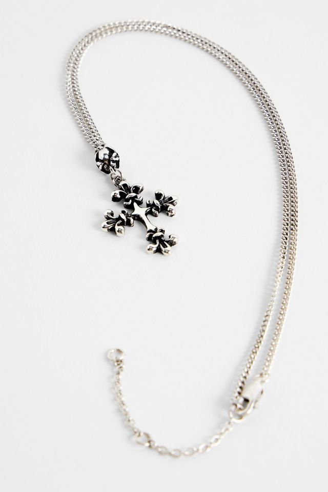Collar con Cadena de Cruz Ornamentada Silence + Noise #1