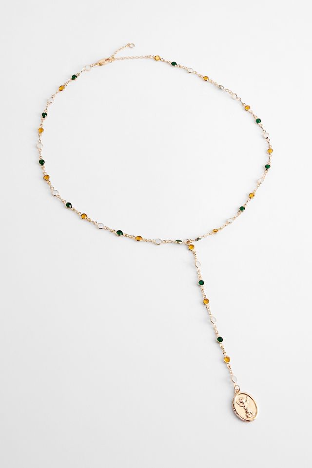 Collana Lariat con Pietre Preziose Silence + Noise #1