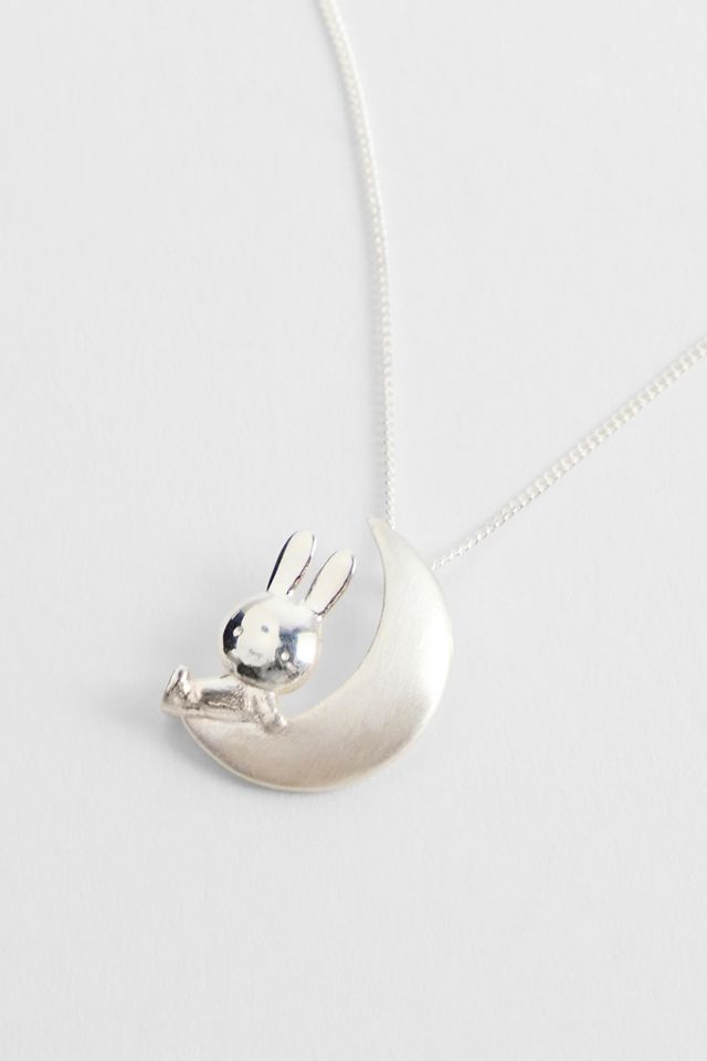 Collier pendentif Miffy & La Lune #1