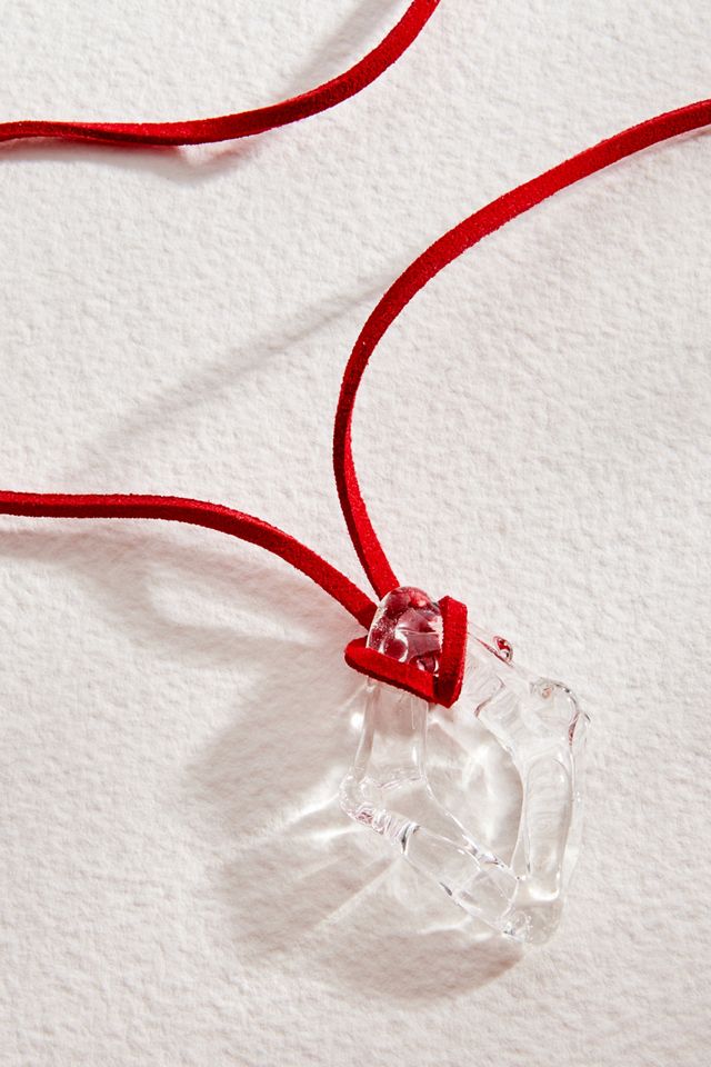 Suplais Glass Infinite Cord Necklace #1