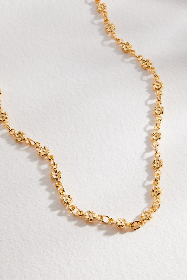 Collier Vintage Avec Fleur – Occasion, Sans Marque, Pour Femme
