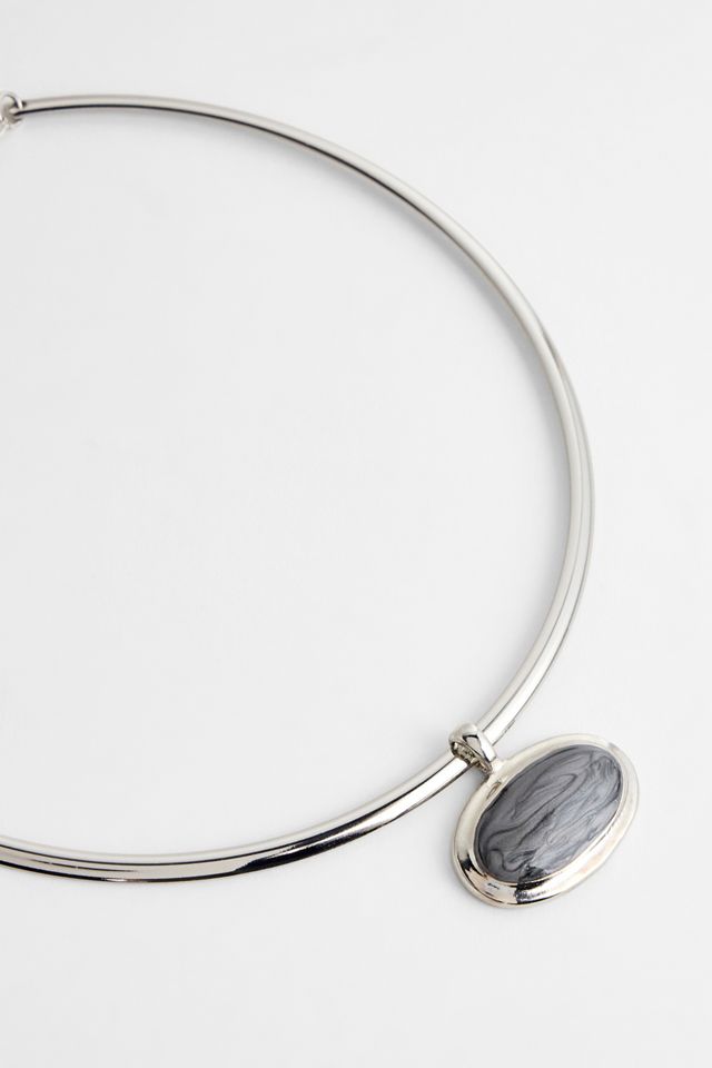 Silence + Noise Collier ras-de-cou pierres précieuses #1