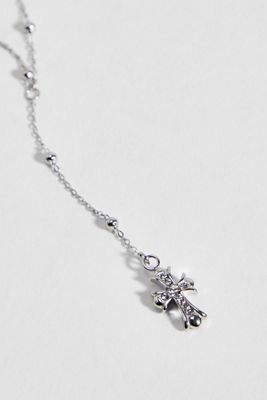 Bohomoon Lillie Cross Lariat Necklace