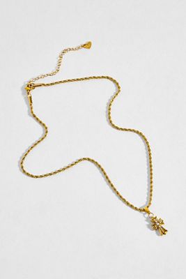 Bohomoon Collana con Croce Lillie