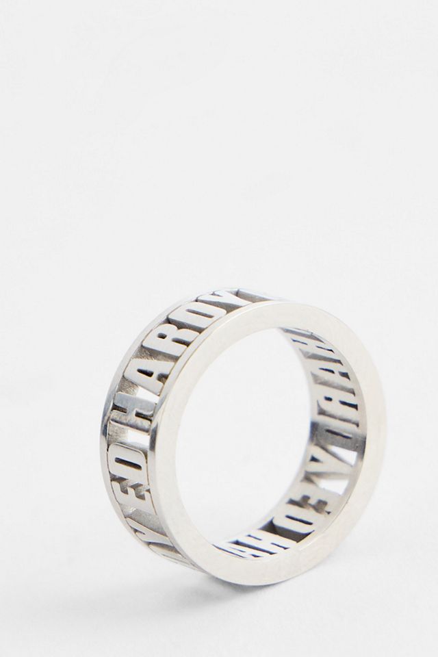 Ed Hardy Cut Out Logo Band Ring #1