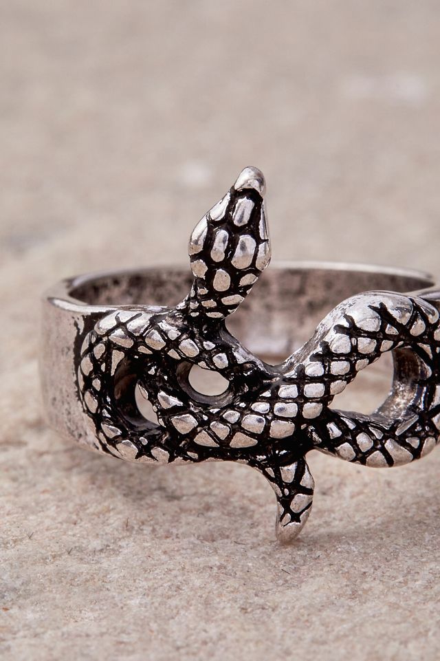 Silencio + Ruido Boho Anillo de Serpiente  #2