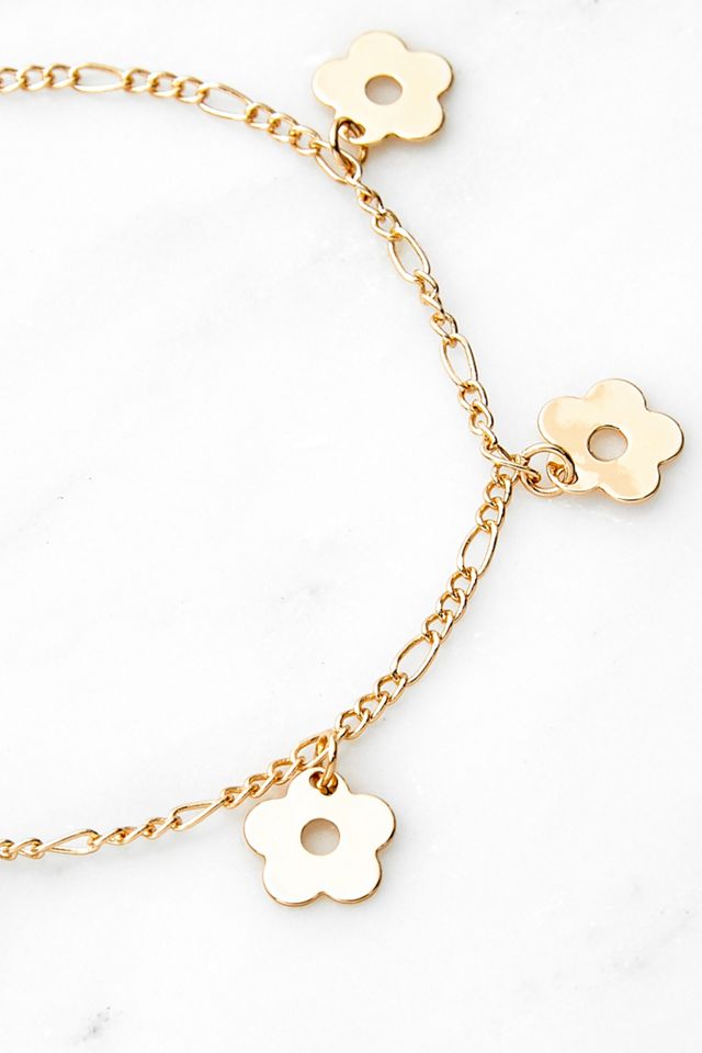 Blumenarmband in Gold #1