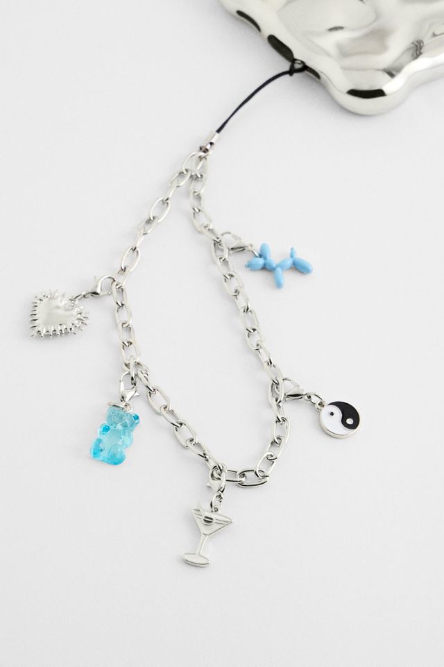 Silence + Noise Charm Phone Chain #1