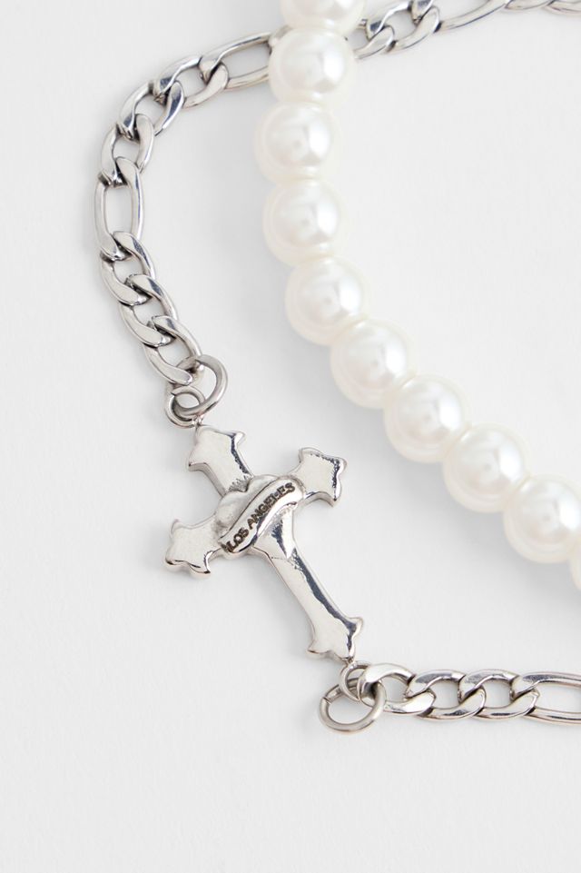 Set di 2 Braccialetti con Croce Los Angeles Ed Hardy #2