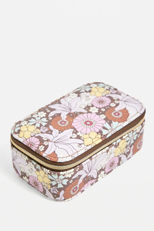 Estella Bartlett Brown Floral Jewellery Case | Urban Outfitters UK