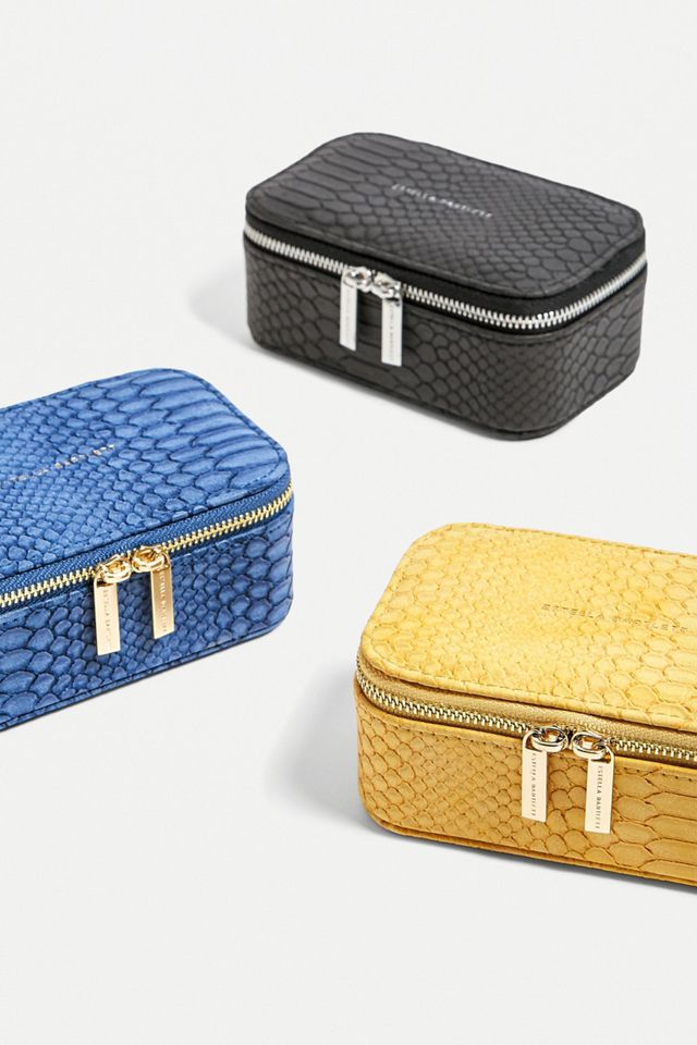 Estella Bartlett - Boîte à bijoux jaune imprimé python #1