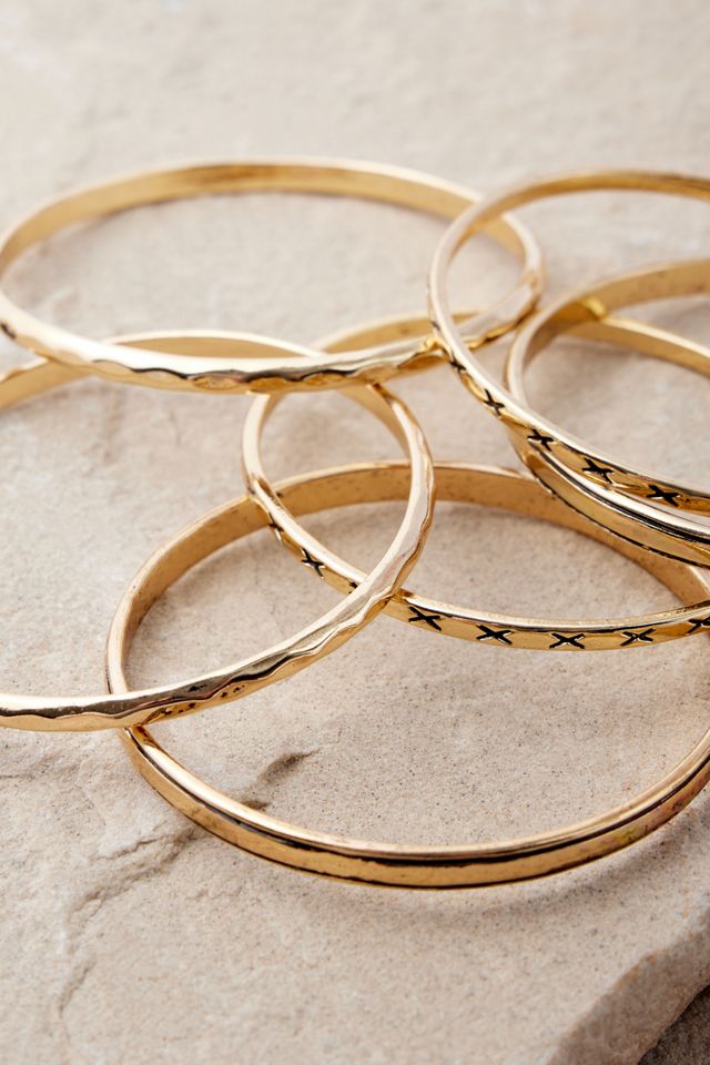 Silence + Noise Stacking Bangles 6-Pack
 #2