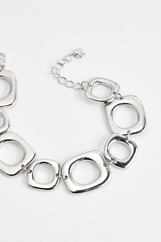 Pulsera de Eslabones Cuadrados Silence + Noise #2