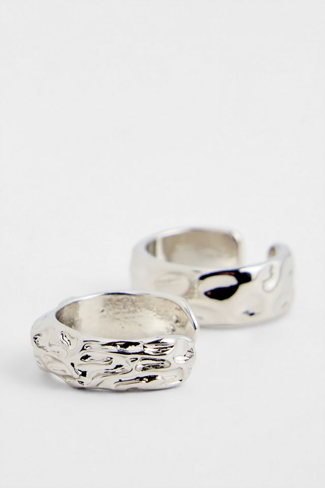 UO Hammered Toe Rings 2-Pack #2