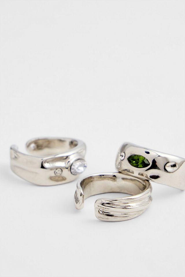 UO Stone Toe Rings 3-Pack #1