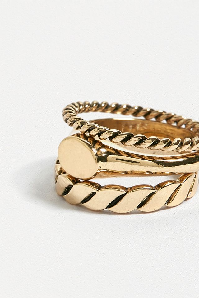 Engraved Gold Ring Pack #2