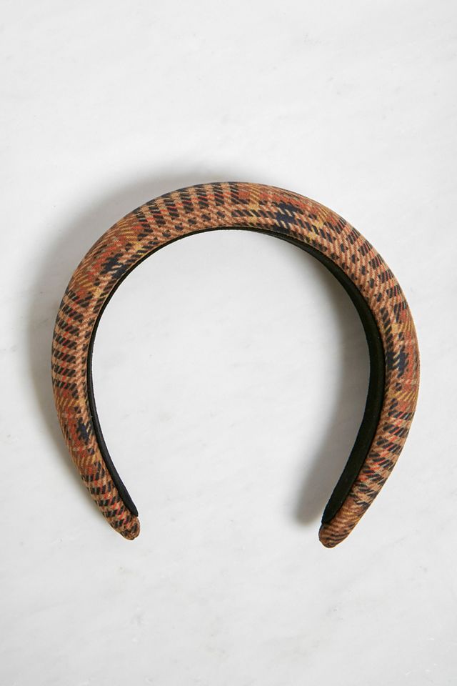Check Print Headband #2