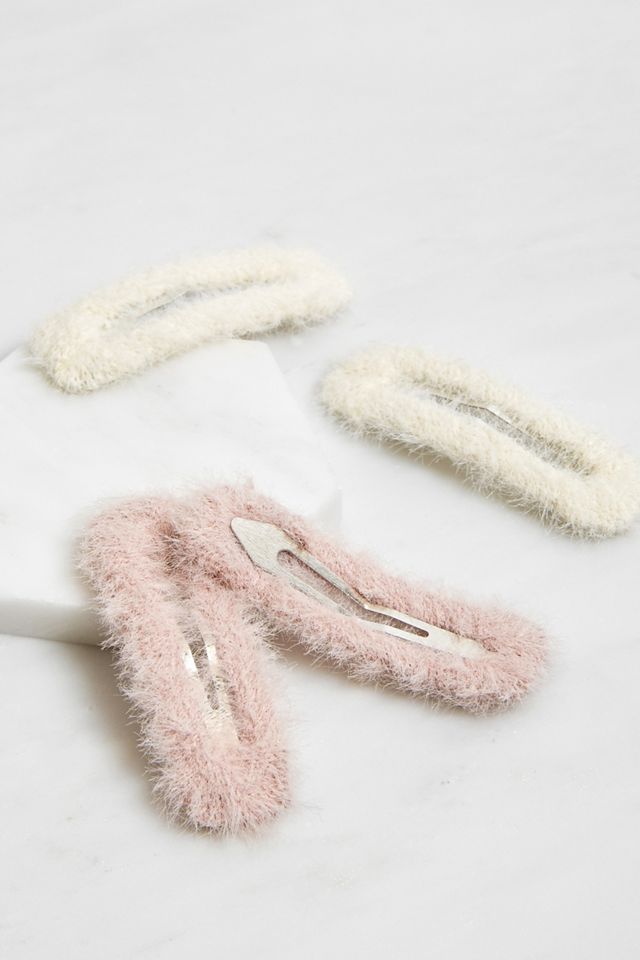 Lot de 2 barrettes à cheveux Fluffy #1