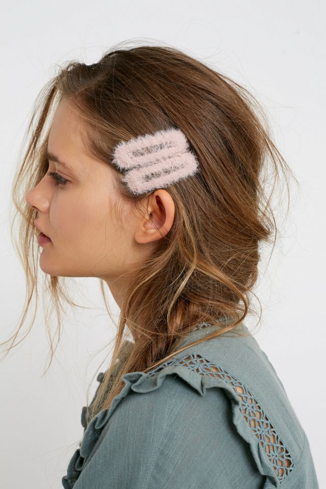 Lot de 2 barrettes à cheveux Fluffy #2