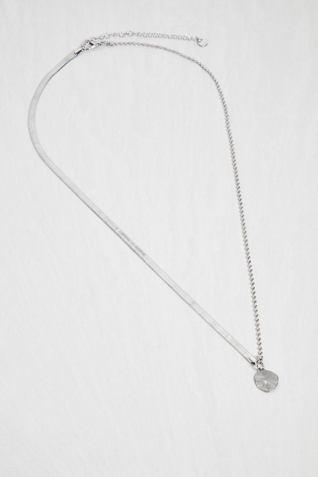 Ceinture-chaîne en argent à pendentif #1
