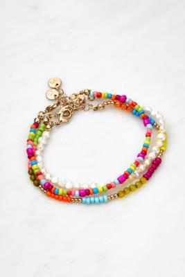 Beaded Multilayer Bracelet | Urban Outfitters UK