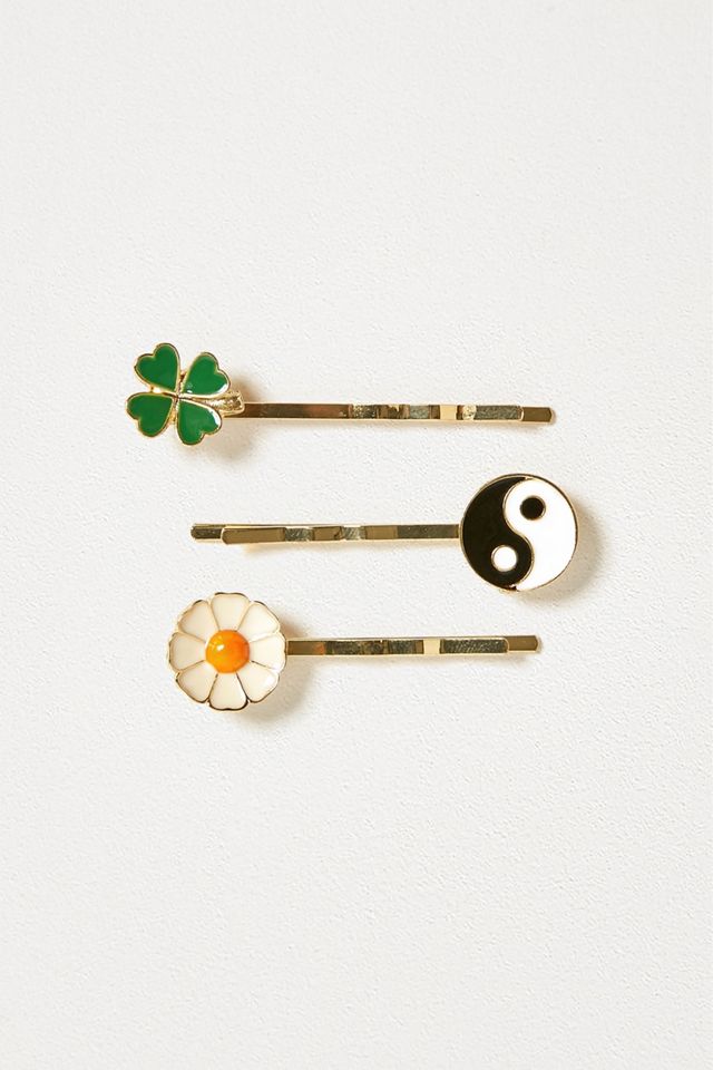 Enamel '90s Hair Clip Set #1