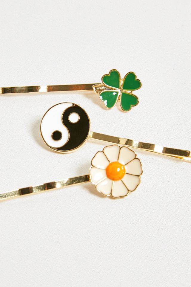 Enamel '90s Hair Clip Set #2