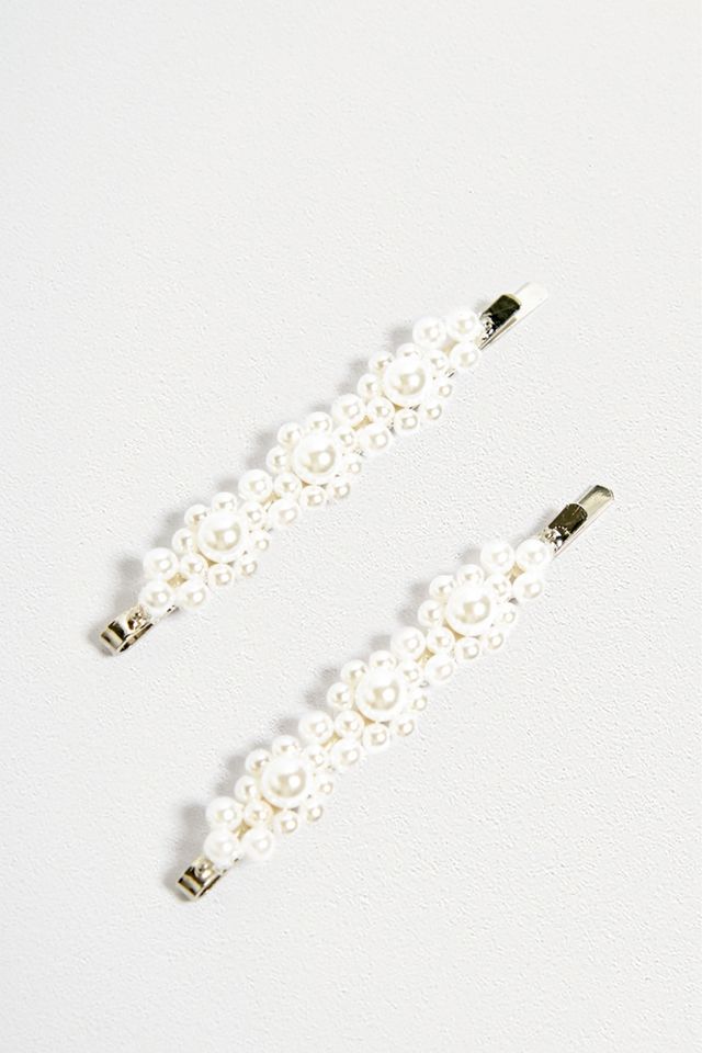 Pearl Hair Clip Set #2