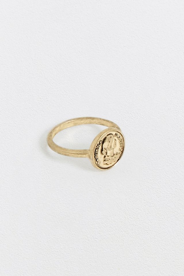 Gold Coin Ring #1