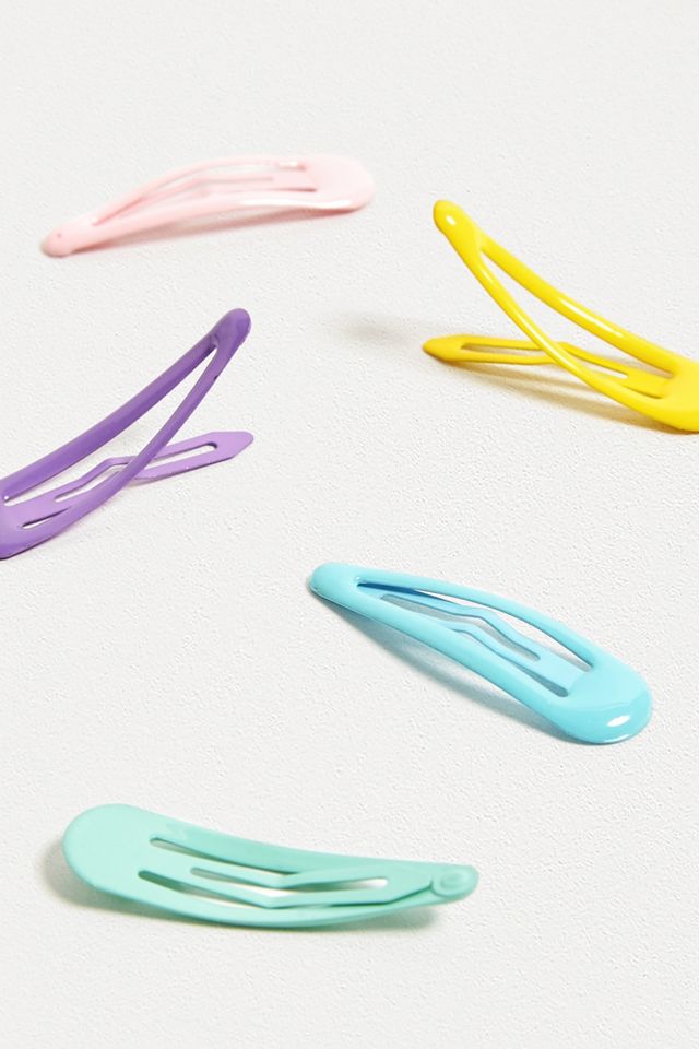 Lot de 5 barrettes à cheveux colorées #1