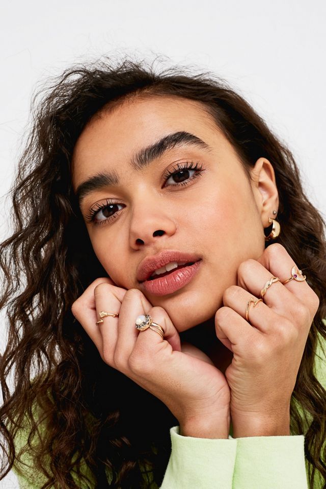 Moon + Stone Ring Pack #1