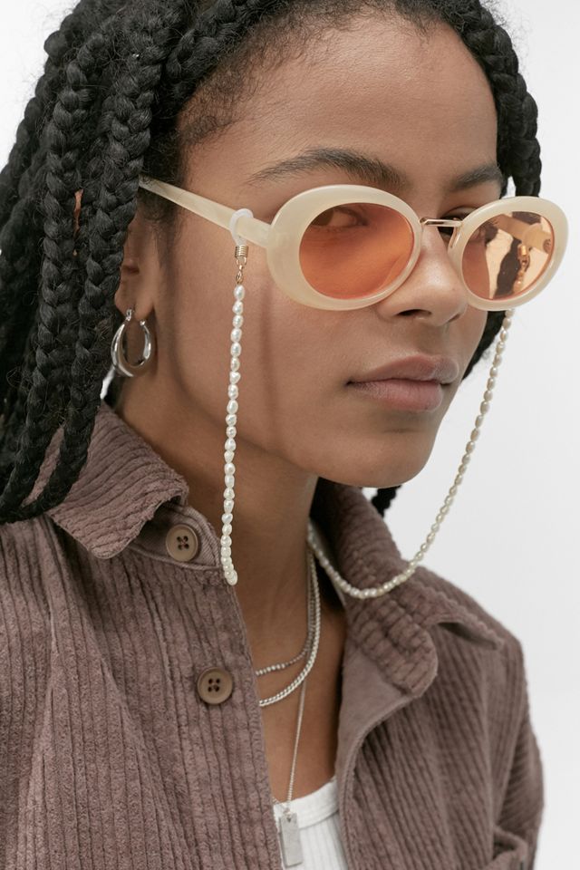 Freshwater Pearl Sunglasses Chain Urban Outfitters UK