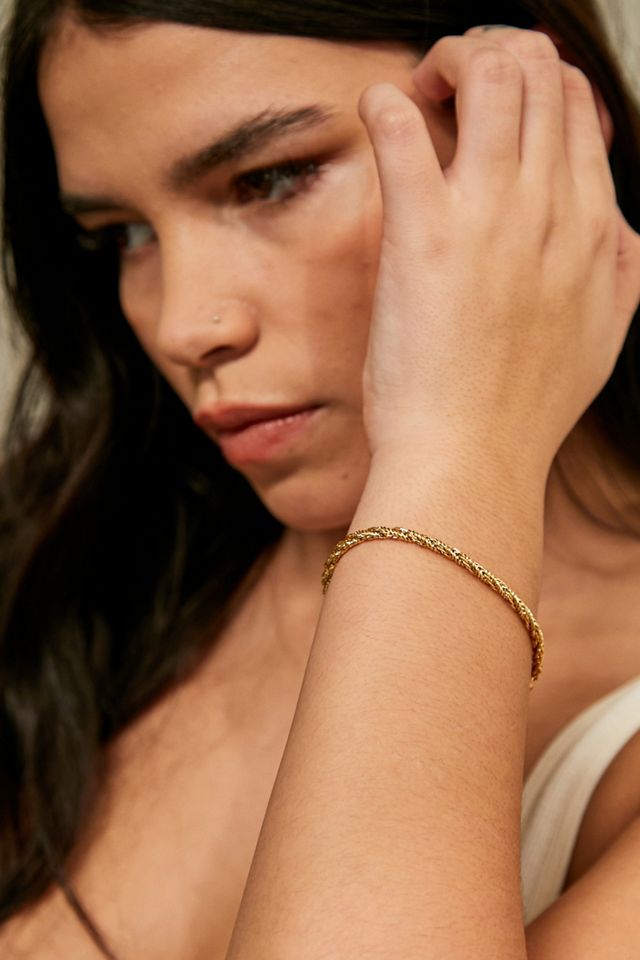 Susan Caplan Vintage Gold-Plated Rope Chain Bracelet #1
