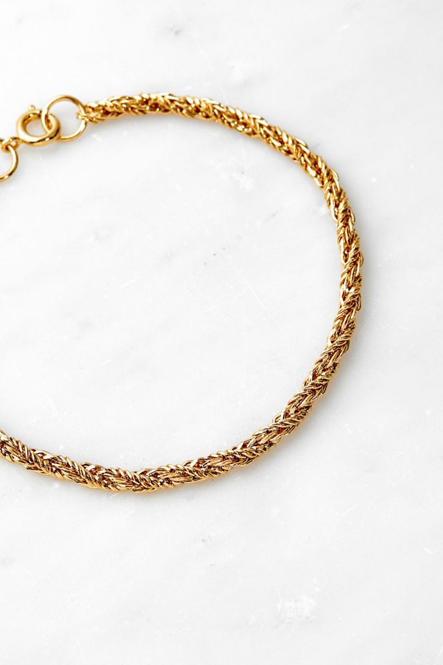 Susan Caplan Vintage Gold-Plated Rope Chain Bracelet #2