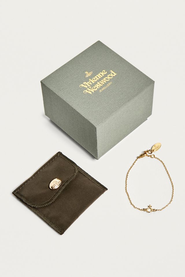 Vivienne Westwood - Bracelet Magnus à breloque globe or  #2