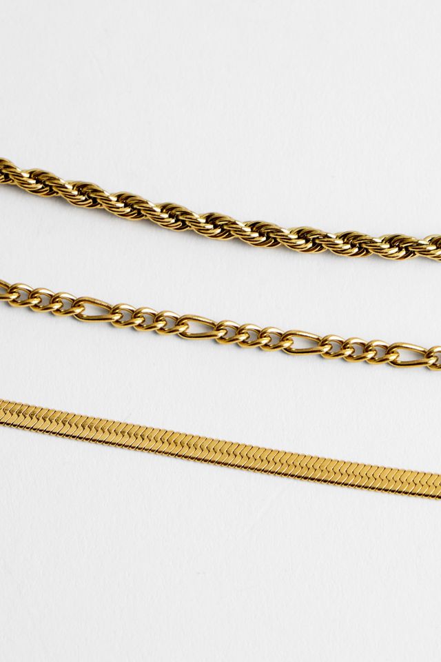 Set di 3 Braccialetti a Catena UO #3