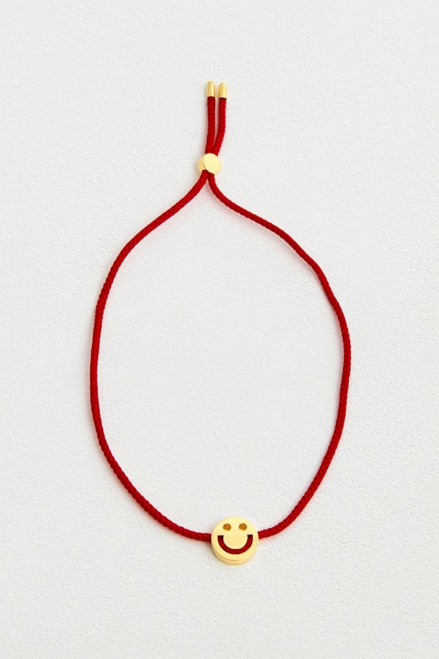 RUIFIER Happy Friends Red Bracelet Urban Outfitters UK