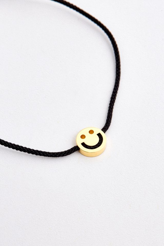 RUIFIER Happy Friends Black Bracelet Urban Outfitters UK