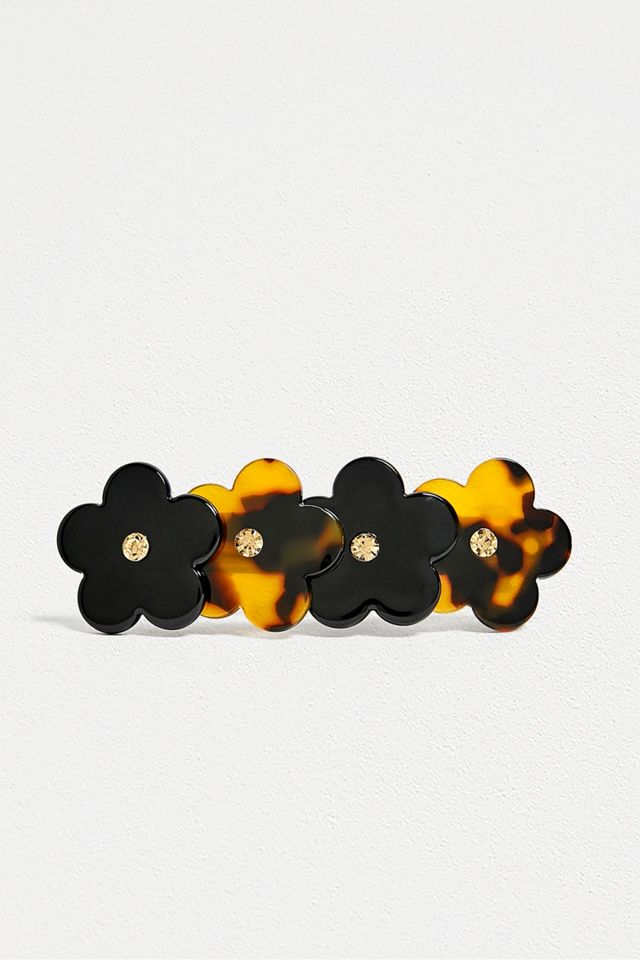 Margherita - Barrette à cheveux fleur Charlotte en écaille #2