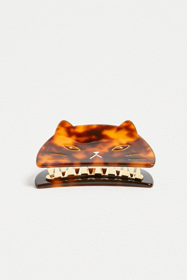 Margherita - Barrette à cheveux chaton en écaille  #1