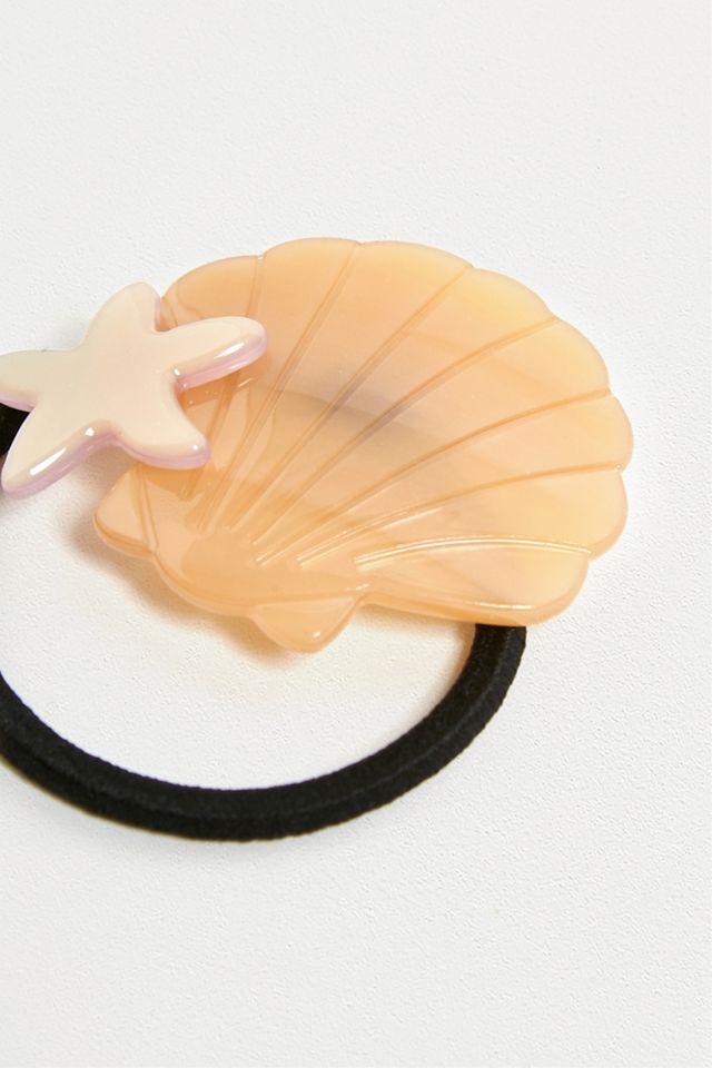 Margherita Pink Shell Bobble Hair Tie #2