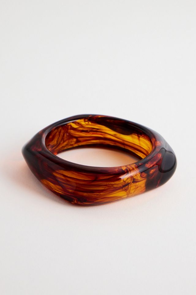 UO Tortoiseshell Chunky Resin Bangle #1
