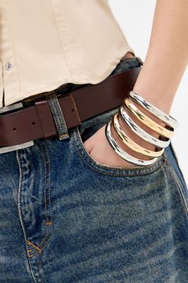 Confezione di Bracciali in Metallo Misto UO