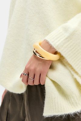 Silence + Noise Bracciale Pacco da 2 Crema