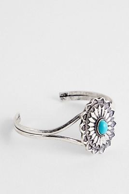 Silence + Noise Blue Gem Bangle