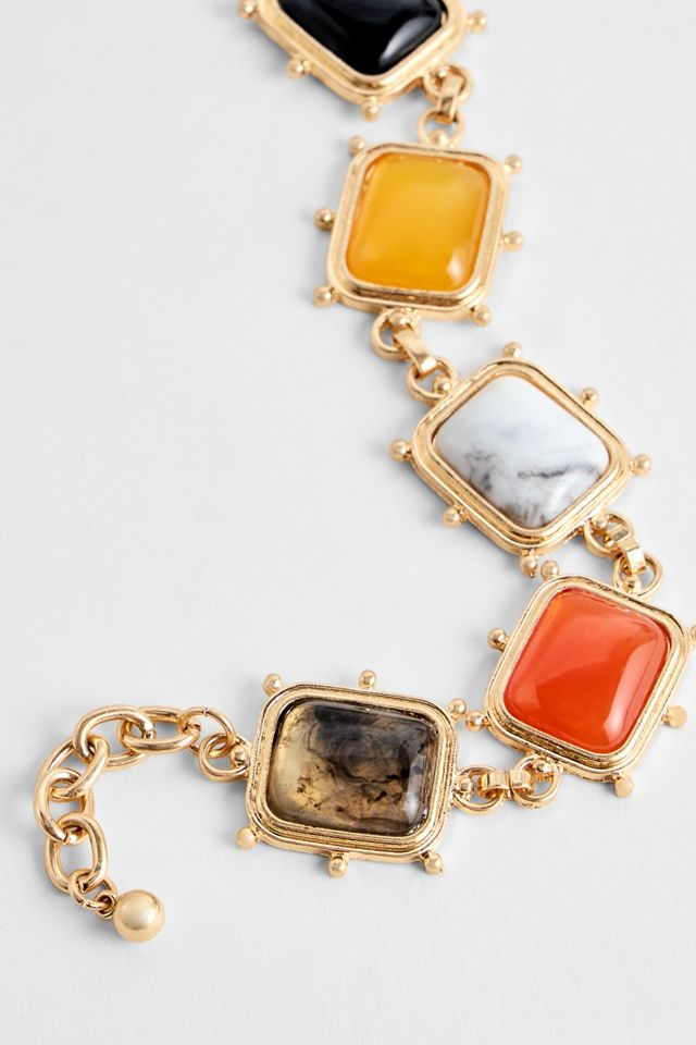 Pulsera de Gemas Gruesas Silence + Noise #2