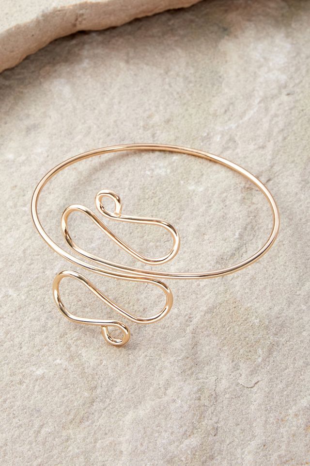 Silence + Noise Wellenarm-Armreif #1