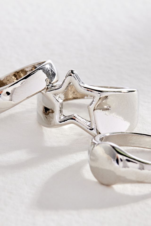 Silence + Noise Stern Ring 3er-Pack #2