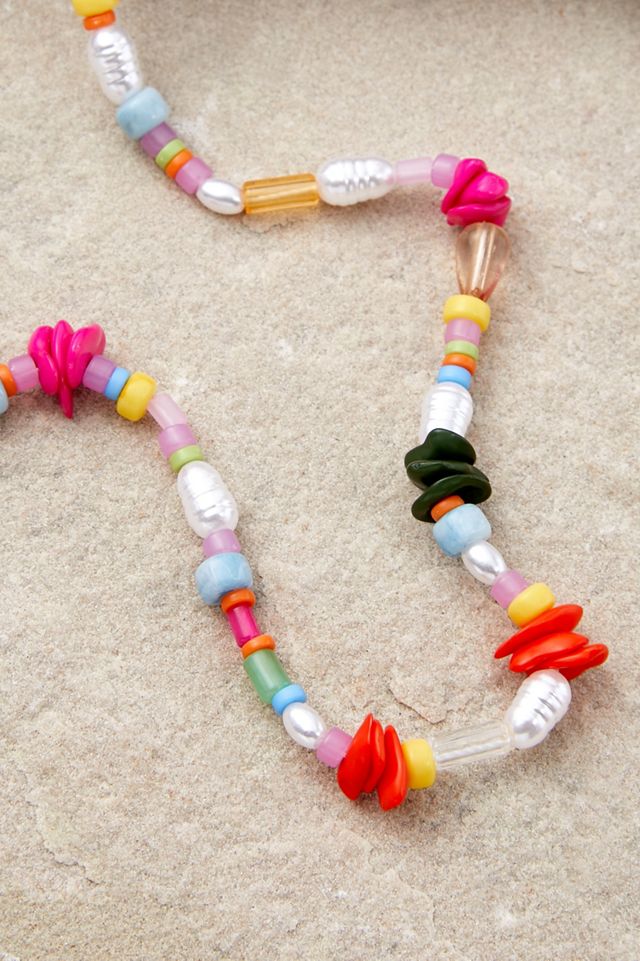 Silence + Noise Holiday Beaded Belly Chain #1