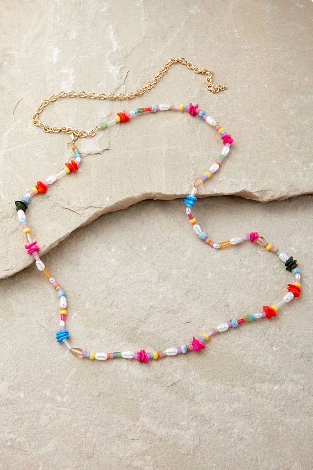 Silence + Noise Holiday Beaded Belly Chain #3